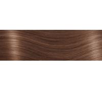 10 Extensions cheveux Kératine - qualité professionnelle - 55-60cm - fortement bouclés - 17 brun moyen