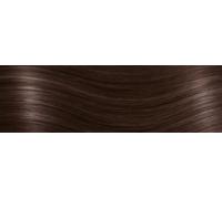 10 Extensions cheveux Kératine - qualité professionnelle - 55-60cm - fortement bouclés - 8 brun noisette