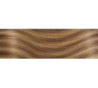 10 Extensions cheveux Kératine - qualité professionnelle - 55-60cm - lisse - M12/26 mélange brun clair doré & blond doré miel