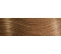 10 Extensions cheveux Kératine - qualité professionnelle - 55-60cm - ombré - T12/26 ombré brun clair doré & blond doré miel