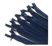 10 Fermetures Éclair Fermées Invisibles, Plusieurs Tailles et Couleurs Disponibles, n. 3, Fermeture Éclair Fine, Élégante et Discrète pour la Couture de Vêtements, Robes, Jupes, Couture, (50 cm, 226)