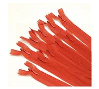 10 Fermetures Éclair Fermées Invisibles, Plusieurs Tailles et Couleurs Disponibles, n. 3, Fermeture Éclair Fine, Élégante et Discrète pour la Couture de Vêtements, Robes, Jupes, Couture, (60 cm, 287)