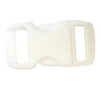 Creacord Lot de 10 clips fermoir Blanc