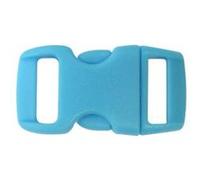 10 fermoirs clips plastique (idéal Créacord) 3cm - Bleu - Créacord Bleu G