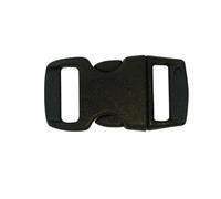 DTM – Fermoirs clips plastique (idéal Créacord) 3 cm Noir – 10 pièces