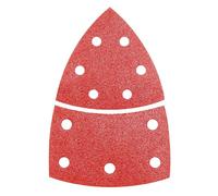 10 Feuilles abrasives C430 BOSCH pour ponceuses Multi 102 x 62, 93 mm Expert for Wood and Paint 11 trous