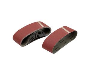 10 feuilles abrasives pour ponceuses à bande DEWALT multi-usages, 75 x 533 mm