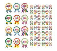 10 Feuilles Autocollant Badge Joyeux Anniversaire pour Garçon