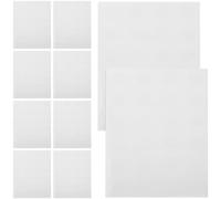 10 Feuilles Autocollant de Test UV Rond Blanc | Lot D’étiquettes Adhésives à Points, Changement de Couleur, Usage Sport Dehors, Rappel D’exposition Solaire