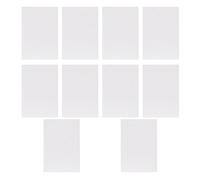 10 Feuilles Autocollant Facial Invisible Anti-acné Pe Mat
