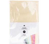 10 feuilles de feutrine Arc en ciel 20 x 30 cm Multicolore G
