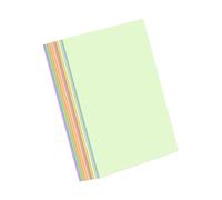 10 Feuilles De Papier Coloré Épais Rond Double Face Pliage Pour Les Projets Artisanaux