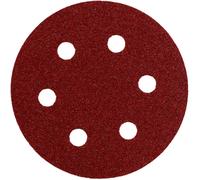 10 feuilles abrasives auto-agrippantes 80 mm, P 40, B+M, SXE - METABO - 624041000