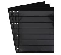 10 Feuilles de Stock Prophila Double Face, Division 7 Voies, 7 Poches