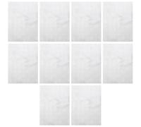 10 Feuilles Film de Plastification PET Transparent à Effet Laser pour | Feuilles, Découpe Facile, Protection Anti-reflet, pour Cartes, Albums et Dossiers Scolaires