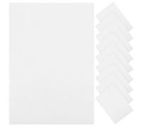10 Feuilles Panneau en Mousse Blanche Vierge A3, Léger, à Découper et | Surface Lisse pour Dessin, Peinture, Collage, Salons et Salles de inition Soignée
