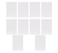 10 Feuilles Patch de Soin Visage Invisible Imperméable Pe Mat