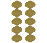 10 Feuilles Patchs Ménagers Portables Petits Nombrils