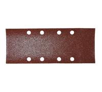 10 Feuilles rectangulaires abrasives 93x230 mm - 4 + 4 trous - MAKITA
