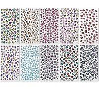 10 Feuilles Tatouages Temporaires Réalistes À Motif Léopard Sauvage Parfaits Pour Les Fêtes Les Spectacles Et Le Maquillage Sexy Pour Femmes