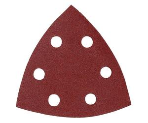10 feuilles triangulaires abrasives MAKITA 94 mm