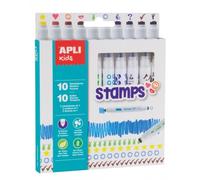 APLI Feutres Color Et Stamps