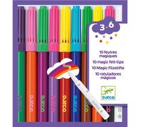 Djeco Feutres magiques 10 multicolore TU