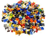 10 figurines LEGO mélangées avec accessoires