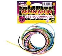 10 Fils A Scoubidous Coloré Longueur 80 Cm Jouet Creatif