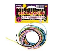 10 Fils A Scoubidous Coloré Longueur 80 Cm Jouet Creatif
