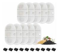 10 filtres de rechange, compatibles avec les accessoires de fontaine à eau pour chats et chiens PETLIBRO
