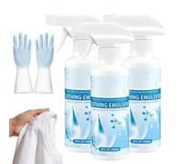 10 fl oz Clothing Emulsifier Stain Remover, Non-Ionic Laundry Pre-Treatment, No Damage Fabric Spot to Restore Color (3Pcs)