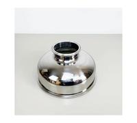 10" Flange267mm Tri-clamp Extraction Flat Cover/Cap With Middle 6" Ferrule Clamp For Extractive,SS304