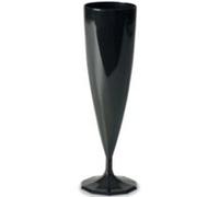10 flûtes à champagne réutilisables 13.5 ne - aluplast fl 13 ebene Noir G