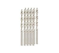 10 forets HSS avec revêtement titane - 4 mm