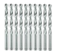 10 Forets HSS Cobalt 5% DIN 338 RN - Aciers Alliés 800 N/mm_ 130° D. 7.4 x Lt. 109 x Lu. 69 x Q. 7.4 mm x Z5xd - Diamwood