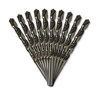 10 forets métaux HSS M2 Pro D. 6,5 mm x Lu. 63 x Lt. 101 mm 135° taillé, meulé pour aciers - Diamwood