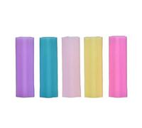 10 fundas protectoras de silicona para manicura, funda protectora de silicona para pinzas, funda protectora para cutículas de uñas, tijeras de silicona, funda protectora para (Cubierta protectora