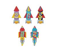 10 Fusees En Papier A Creer