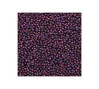 10 g TOHO Round Seed Beads Rocailles, size 11/0, Higher Metallic Dark Amethyst (# 503), Japan, Glass