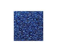 10 g TOHO Round Seed Beads Rocailles, size 8/0, Inside Colour Aqua Capri Lined (# 932), Japan, Glass