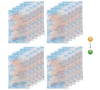 10 g x 20 Paquets Sachet Silice,Silica gel Sachets DéShydratants Avec Orange Silicone Indicateur D'humidité pour Élimination de Humidité Eviter la Moisissure,Taux D'absorption D'humidité Jusqu'à 30%