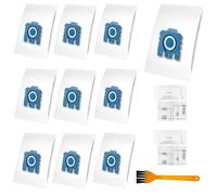 10 Gn Vacuum Cleaner Bags，Gn 3d Dust Bags Compatible With Miele Hyclean Pure 3d Vacuum Cleaner Bags For Classic C1 C2 C3, S2 S4 S5 S6 S8 Series With 3 Vacuum Cleaner Dust Bags Replacement
