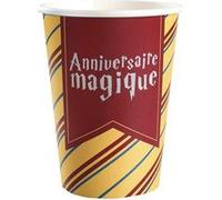 10 gobelets carton apprenti sorcier 27 halayer 000759500000099 Jaune G