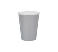 Santex – Gobelets carton bio 25 cl – 10 gobelets – Argent