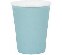 10 gobelets carton bio 25cl bleu clair - chalayer 000741000000110 Bleu G