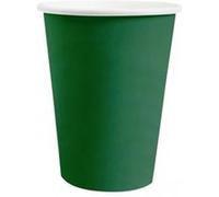 10 gobelets carton bio 25cl vert fonçé - chalayer 000741000000054 Vert G