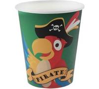 10 gobelets carton coco le pirate 27cl vert - chalayer 000751900000099 Vert G