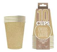 10 gobelets xl en carton 53 litter or - original cup gcg53 Jaune G