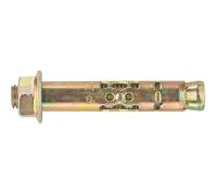 10 goujons d'ancrage passivés argent Rawlplug Rawlok M10 12 x 130mm